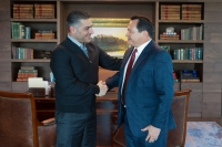 Díaz Mena se reúne con Omar García Harfuch