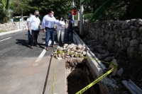Alcalde supervisa obras en comisar&iacute;a de Caucel