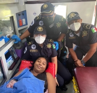 Nace beb&eacute; en ambulancia de la SSP