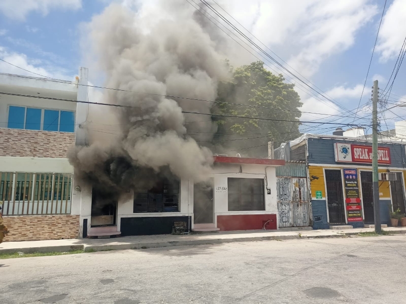 Se incendia vivienda en Progreso