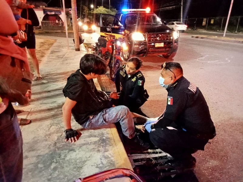 Triple coalición deja un lesionado