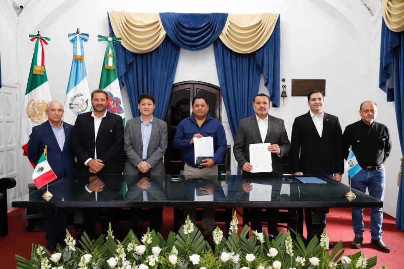 Mérida se hermana con la ciudad Antigua, Guatemala
