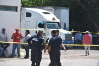 Muere a bordo de su tr&aacute;iler en Progreso