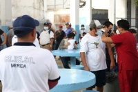 Internos del Cereso  reciben vacuna de refuerzo contra Covid-19