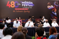 Presentan programa del M&eacute;rida Fest 2022