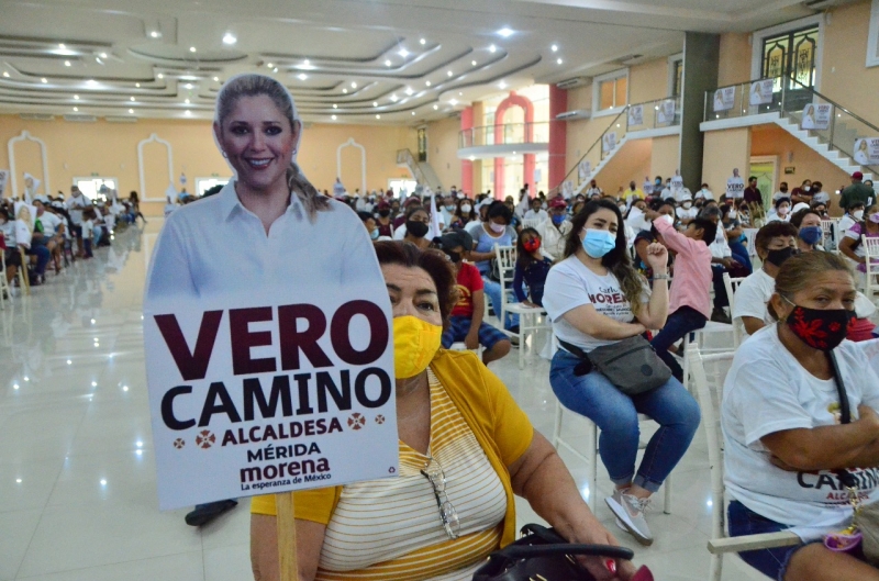 Minimiza Verónica Camino peso de dirigentes estatales de Morena      