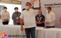 Con 163 mil 844 votos, Ren&aacute;n es alcalde electo y recibe constancia de mayor&iacute;a&nbsp;