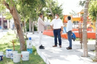 Alcalde supervisa labores de mantenimiento en &ldquo;Las Am&eacute;ricas&rdquo;