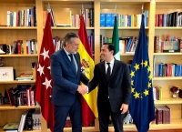 En el &uacute;ltimo d&iacute;a de su gira trabajo por Europa, Vila se re&uacute;ne con empresarios de Madrid