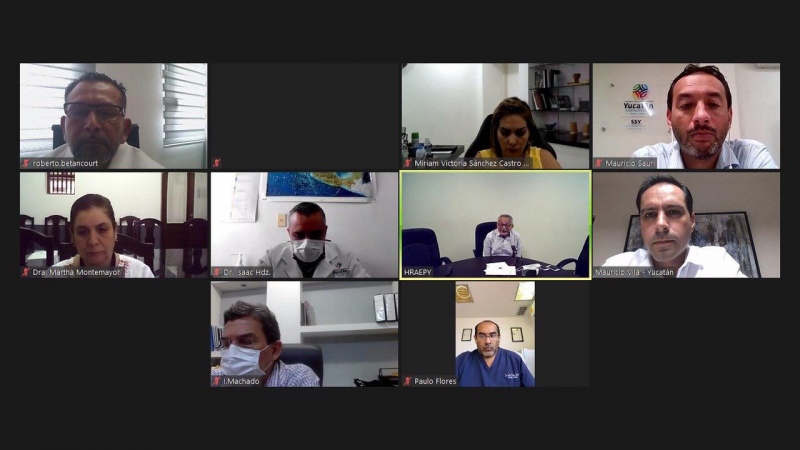 Vila Dosal se reúne con directores de hospitales