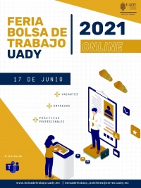 Anuncia UADY Primera Feria de la Bolsa de Trabajo