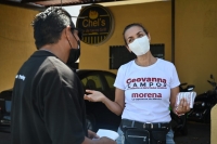 Morena, garante de la democracia: Geovanna Campos