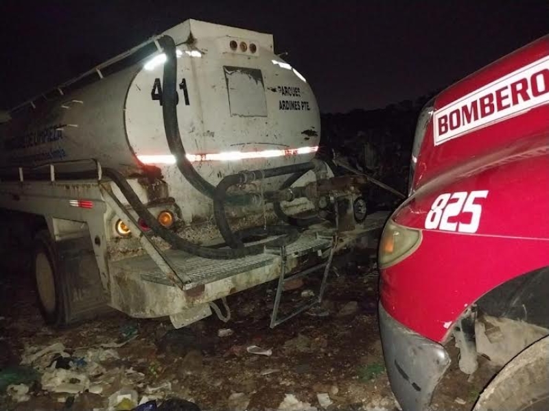 Incendio en el relleno sanitario está controlado: Ayuntamiento