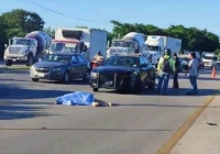 Adulto mayor muere atropellado en el Perif&eacute;rico de M&eacute;rida&nbsp;