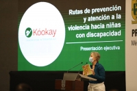 Presentan manual de prevenci&oacute;n de violencia contra ni&ntilde;as con discapacidad