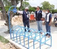 Renuevan parques de comisar&iacute;as de M&eacute;rida
