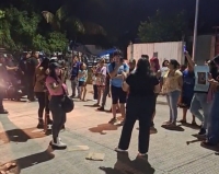 Protestan por crueldad animal en Umán