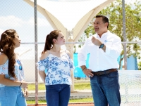 Talentos deportivos de Mérida serán reconocidos por mi gobierno: Renán Barrera