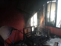 Incendio en la Obrera deja a mujer lesionada