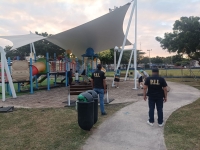 "Grafiteros" adolescentes reparan da&ntilde;o en parque de la Melit&oacute;n Salazar