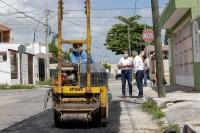 Intensifican labores de bacheo