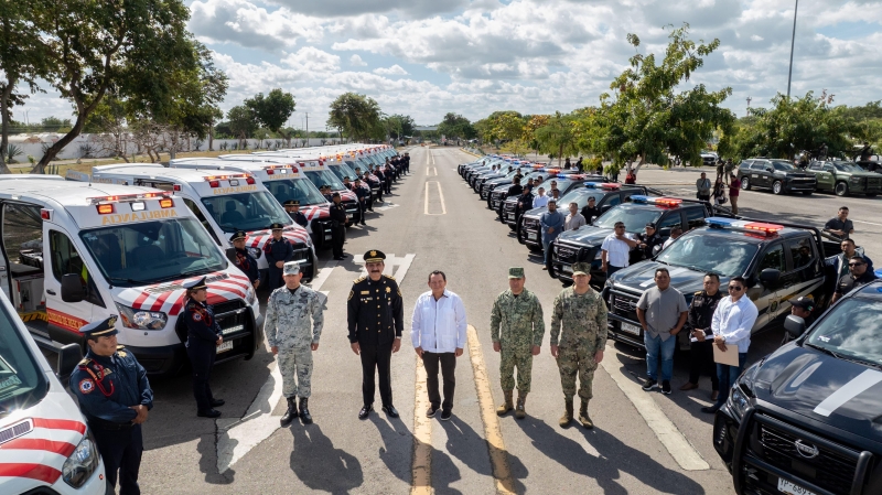 Refuerzan seguridad en Yucatán