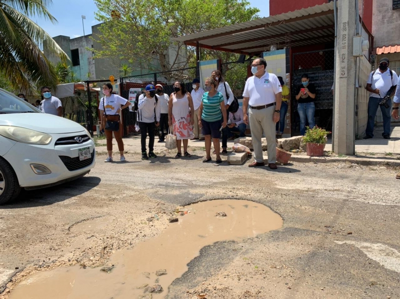 Daremos batalla inmediata a los baches y malas vialidades: Ramírez Marín