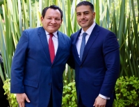 &quot;Huacho&quot; y García Harfuch se reúnen en la CDMX