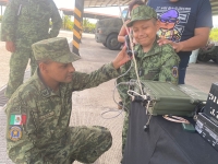 Carlos Juan, de 9 a&ntilde;os, se convirti&oacute; en soldado del Ej&eacute;rcito