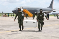 Llegan a Yucat&aacute;n 78 mil 700 dosis de vacunas contra coronavirus