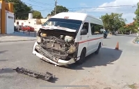 Cuatro lesionados en siniestro vial; dos son menores 