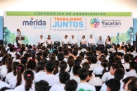 Arborizar&aacute;n la ciudad tras Declaraci&oacute;n M&eacute;rida 2050