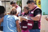 Ejecutivo apoya a damnificados tras incendio en Dzununcán