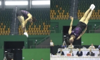 Yucatecos brillan en torneo de gimnasia trampolín