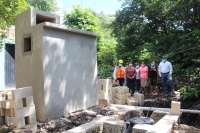 Supervisa Japay construcci&oacute;n de sanitarios en comisar&iacute;a de Sudzal