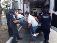Choque&nbsp;entre motocicletas deja un herido&nbsp;