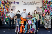 Alcalde entrega apoyos navide&ntilde;os a los Consejos de Participaci&oacute;n Ciudadana