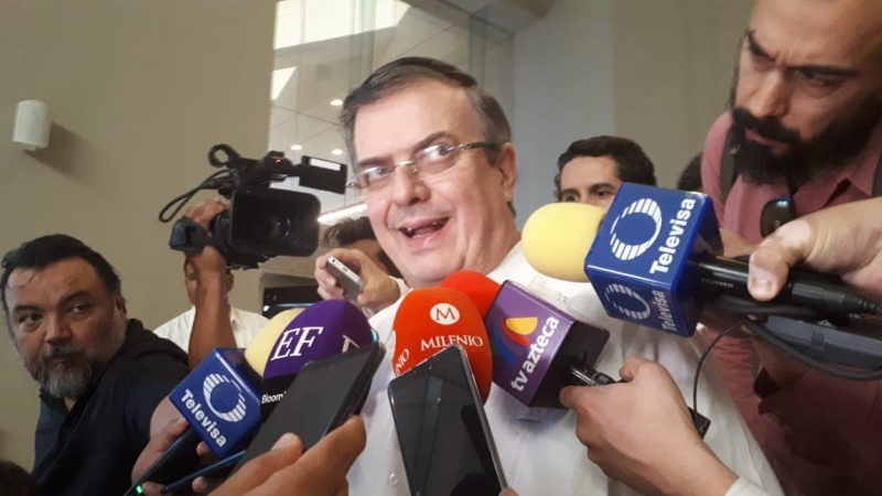 Desestima canciller amenazas de cierre de frontera norte