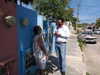 Oscar Brito contin&uacute;a con su b&uacute;squeda del voto popular