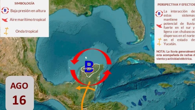 Lluvias fuertes y calor se esperan este domingo