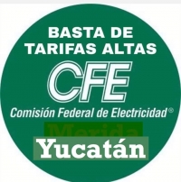 Convocan a apag&oacute;n contra la CFE en Yucat&aacute;n