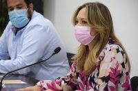 Impulsaremos leyes para fortalecer reactivaci&oacute;n econ&oacute;mica: Karla Franco