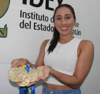 Karem Achach quiere el M&eacute;rito Deportivo Yucateco