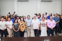 Clubes Rotarios se re&uacute;nen con Jes&uacute;s P&eacute;rez Ballote