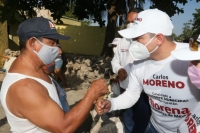 Carlos Moreno promete creaci&oacute;n de mil empleos para Kanas&iacute;n