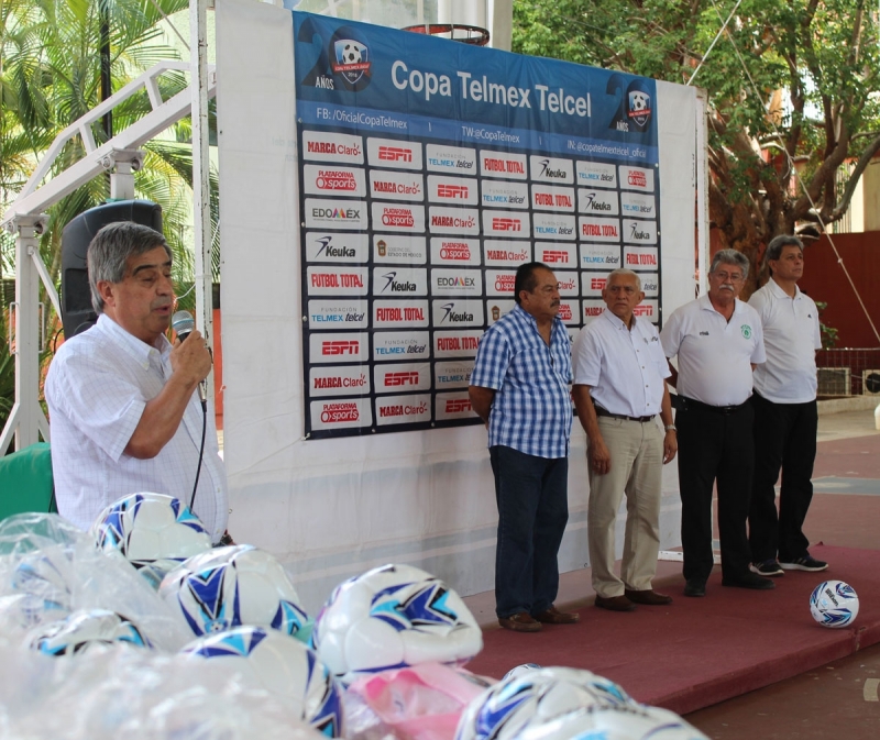 Todo listo para la Copa Telmex de fútbol