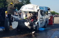 Aumenta a 8 el n&uacute;mero de v&iacute;ctimas en siniestro vial