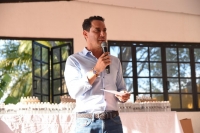 Concientiza Ra&uacute;l Paz a comisarios sobre pandemia del Covid-19