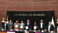 Congreso yucateco y Senado firman convenio de colaboraci&oacute;n