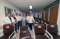 Entregan sillas cama en el Hospital O&#039;Horán